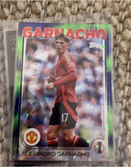 2024-25 Topps UEFA Club Competitions #147 Alejandro Garnacho — front