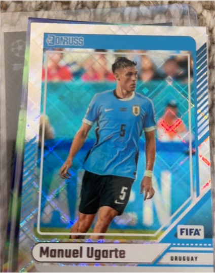 2024-25 Donruss #36 Manuel Ugarte Uruguay — front