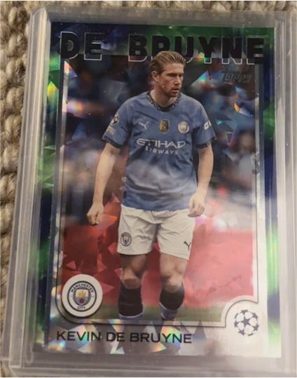 2024-25 Topps UEFA Club Competitions #17 Kevin De Bruyne — front