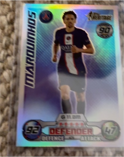 2022-23 Topps Match Attax UEFA #479 Marquinhos — front