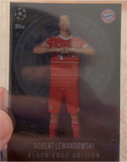 2022-23 Topps Match Attax Black Edge Edition #467 Robert Lewandowski — front