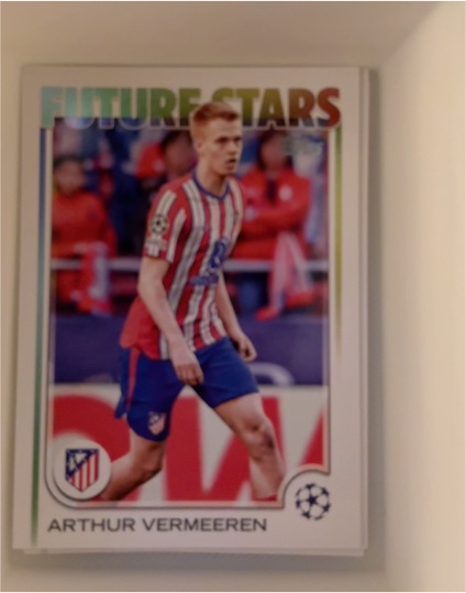 2024-25 Topps UEFA Club Competitions #135 Arthur Vermeeren — front