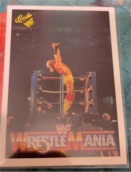 1990 Classic WWF WrestleMania III Ultimate Warrior — front
