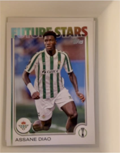 2024-25 Topps UEFA Club Competitions #188 Assane Diao — front