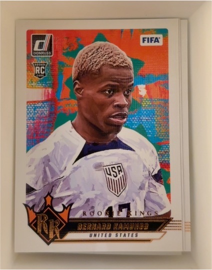2024-25 Donruss #4 Bernard Kamungo Rookie Kings — front