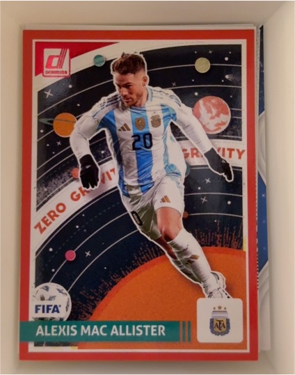 2024-25 Donruss #11 Alexis Mac Allister Zero Gravity — front