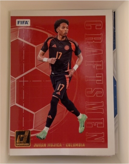 2024-25 Donruss #8 Johan Mojica Craftsmen — front