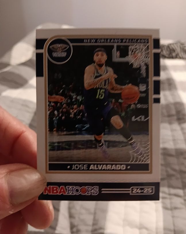 2024-25 Panini Haunted Hoops #11 Jose Alvarado — front