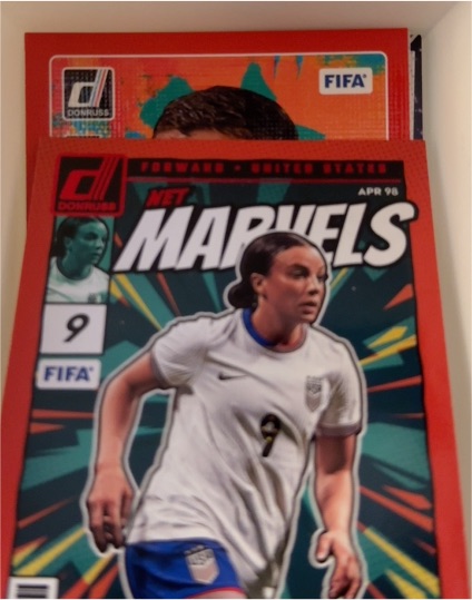 2024-25 Donruss #1 Mallory Swanson Net Marvels Red — front
