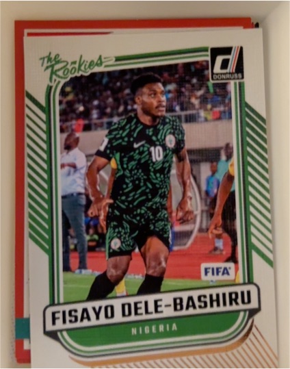 2024-25 Donruss #19 Fisayo Dele-Bashiru The Rookies — front