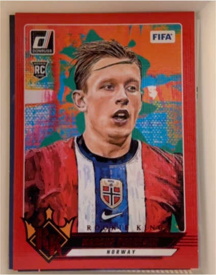 2024-25 Donruss #15 Marcus Pedersen Rookie Kings Red — front
