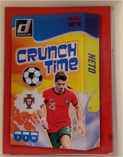 2024-25 Donruss #11 Pedro Neto Crunch Time — front