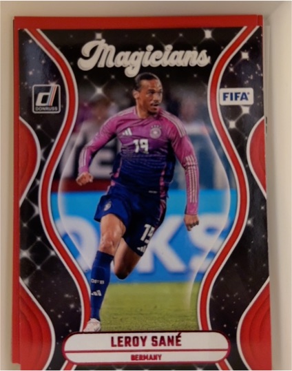 2024-25 Donruss Soccer #3 Leroy Sané Magicians Red — front