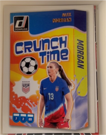 2024-25 Donruss #16 Alex Morgan Crunch Time — front