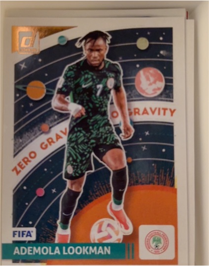 2024-25 Panini Donruss #15 Ademola Lookman Zero Gravity — front