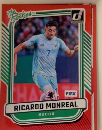 2024-25 Donruss #3 Ricardo Monreal The Rookies Mexico — front