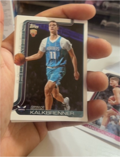 2025-26 Topps Holiday #H194 Ryan Kalkbrenner — front
