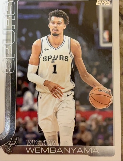 2025-26 Topps #195 Victor Wembanyama — front