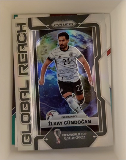 2022 Panini Prizm FIFA World Cup Qatar #25 İlkay Gündoğan — front