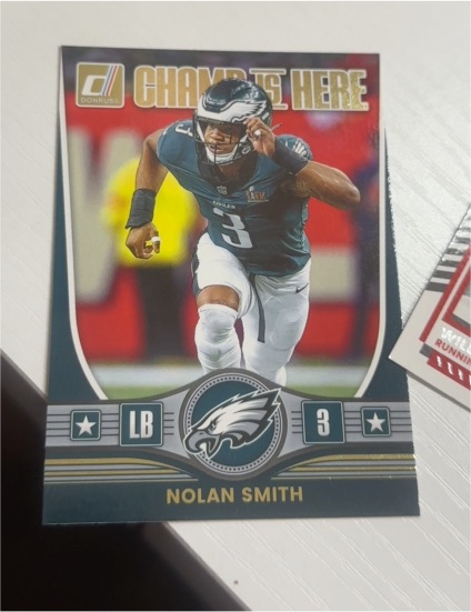 2025 Donruss Champ is Here #CIH-NSH Nolan Smith — front