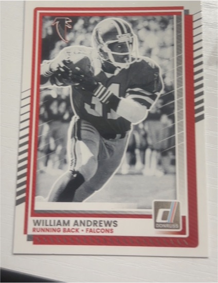 2025 Donruss #247 William Andrews — front