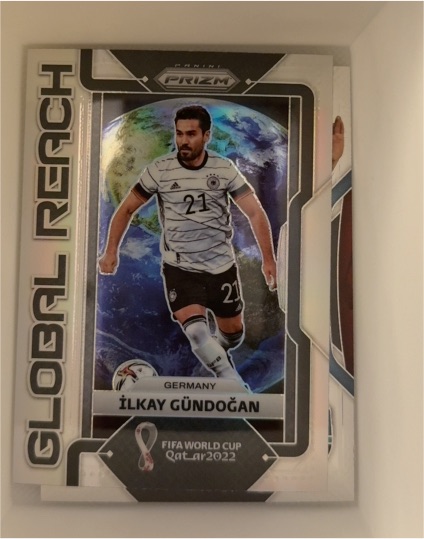 2022 Panini Prizm FIFA World Cup Qatar #25 Ilkay Gündoğan — front