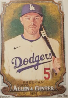 2024 Topps Allen & Ginter #62 Freddie Freeman — front