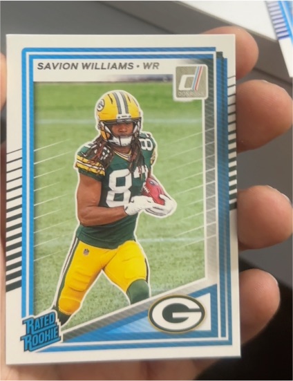 2025 Panini Donruss #318 Savion Williams — front