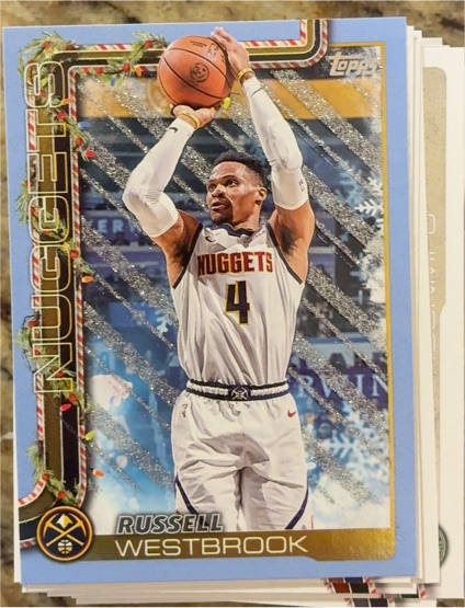 2025-26 Topps Holiday #H81 Russell Westbrook — front