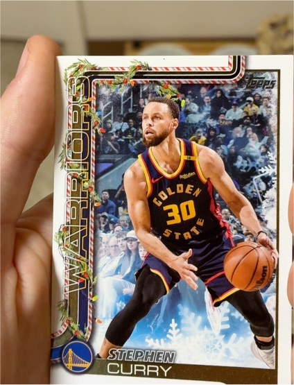 2025-26 Topps Holiday #H106 Stephen Curry — front