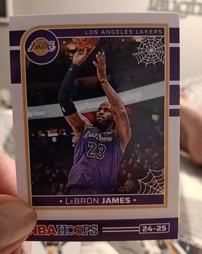 2024-25 Panini Haunted Hoops #193 LeBron James — front
