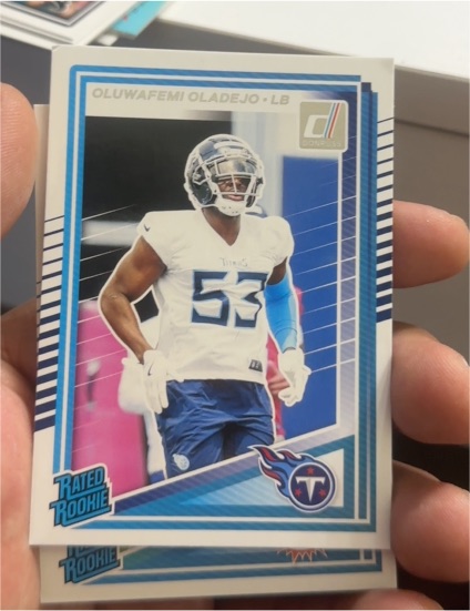 2025 Panini Donruss #384 Oluwafemi Oladejo — front