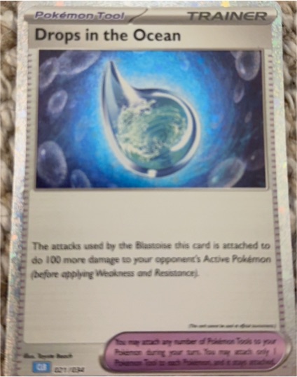 2023 Pokémon Classic Collection #021 Drops in the Ocean — front