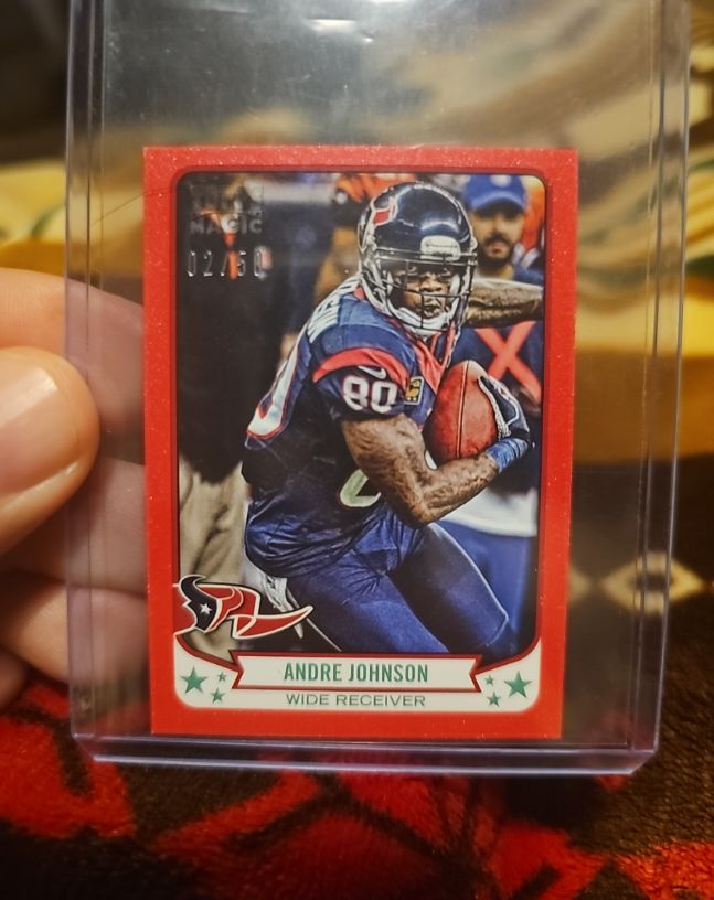 2013 Topps Magic Mini #Andre Johnson — front