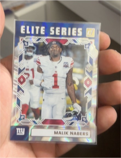2025 Donruss Elite Series #TES-MNA Malik Nabers — front