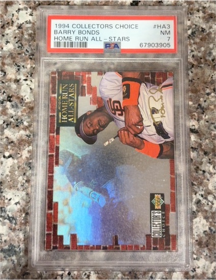 1994 Upper Deck Collector's Choice #HA3 Barry Bonds Home Run All-Stars — front