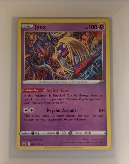 2022 Pokémon Silver Tempest #62 Jynx — front