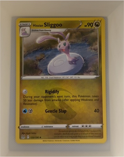 2022 Pokémon TCG Lost Origin #133 Hisuian Sliggoo — front