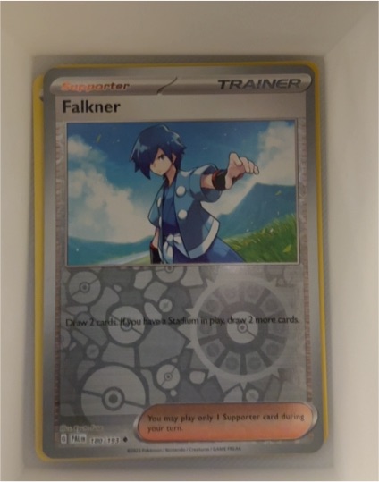 2023 Pokémon Paldea Evolved #180 Falkner — front