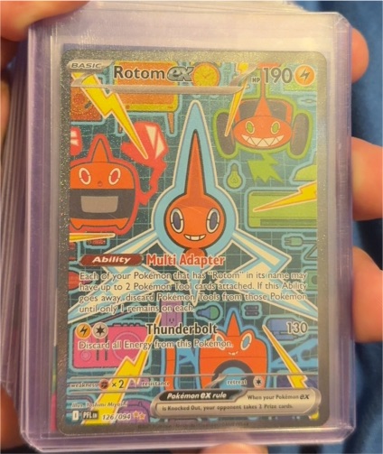2014 Pokémon TCG ME02: Phantasmal Flames #126 Rotom ex — front