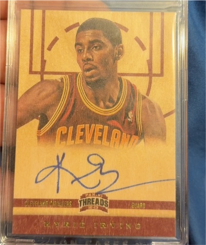 2012-13 Panini Threads Kyrie Irving — front
