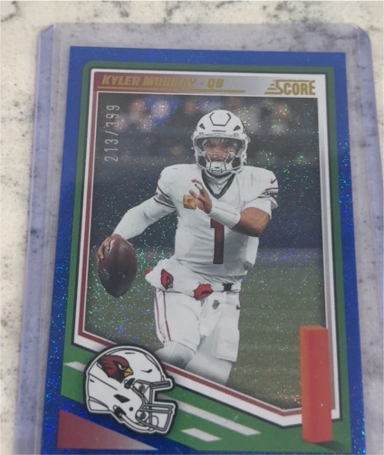 2025 Panini Score #213 Kyler Murray — front