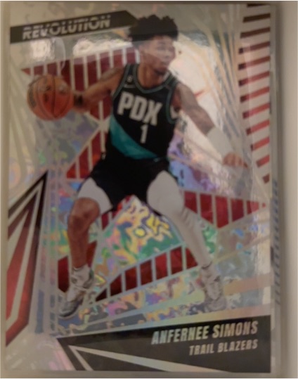 2023-24 Panini Revolution #71 Anfernee Simons — front