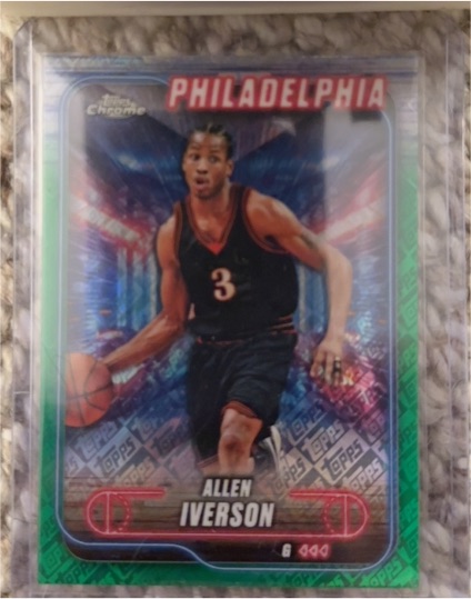 2024-25 Topps Chrome #94 Allen Iverson — front
