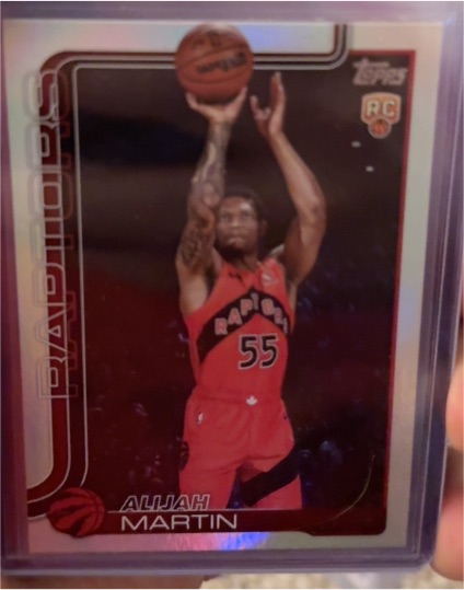 2025-26 Topps #240 Alijah Martin — front