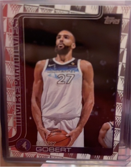 2025-26 Topps #111 Rudy Gobert — front