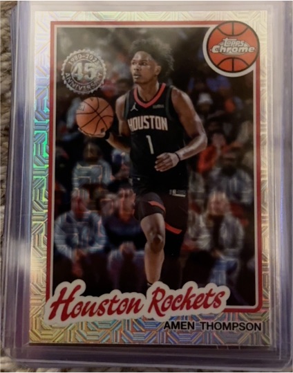 2025-26 Topps Chrome #TC-AT Amen Thompson — front