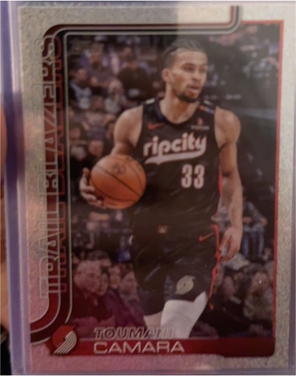 2025-26 Topps #128 Toumani Camara — front