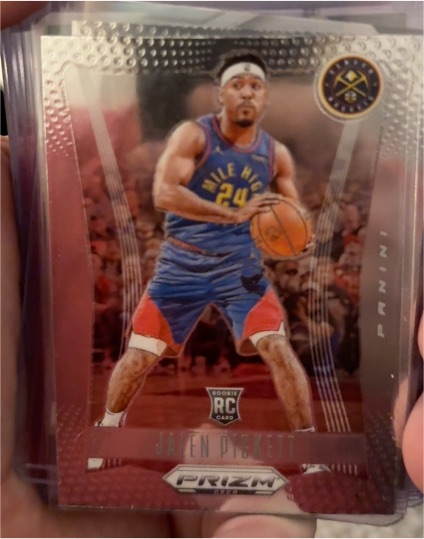 2023-24 Panini Prizm Deca #225 Jalen Pickett — front