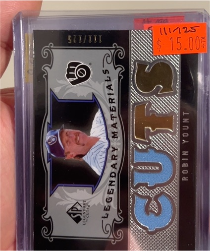 2007 Upper Deck SP Legendary Cuts #91 Robin Yount — front